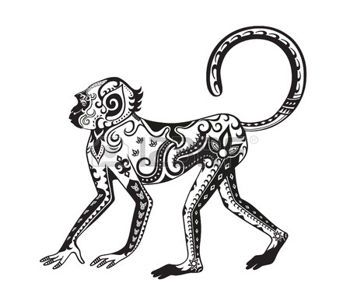 Monkey Tattoo 87