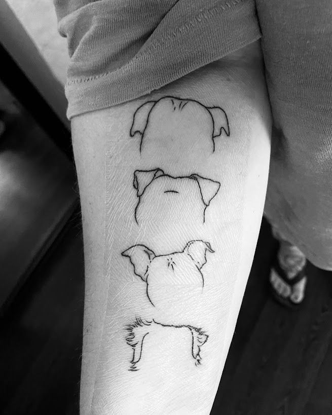 Outline Tattoos 138