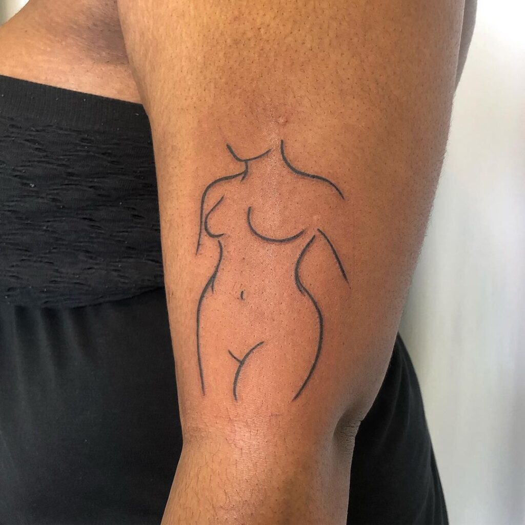 Outline Tattoos 15