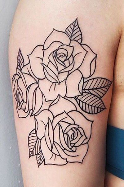 Outline Tattoos 99