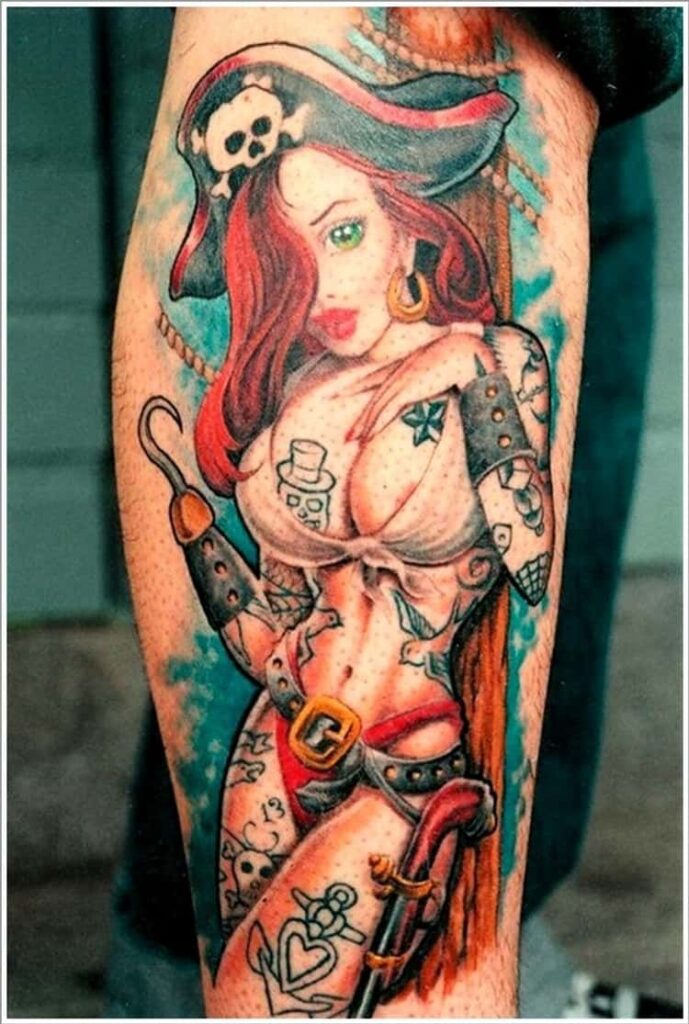 Pin Up Girl Tattoos 1