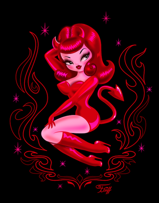 Pin Up Girl Tattoos 10