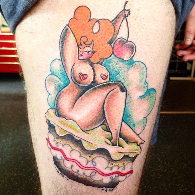 Pin Up Girl Tattoos 11