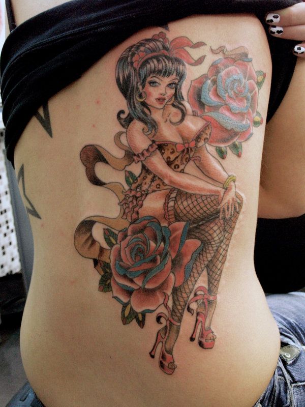 Pin Up Girl Tattoos 116