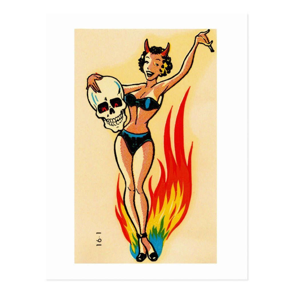 Pin Up Girl Tattoos 12