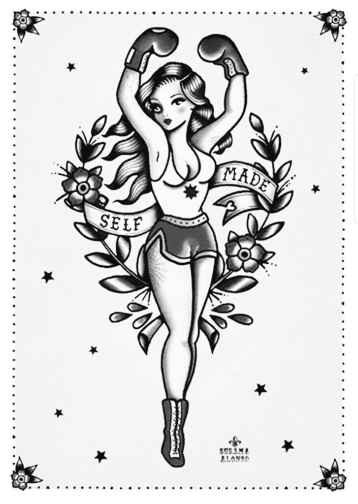 Pin Up Girl Tattoos 129