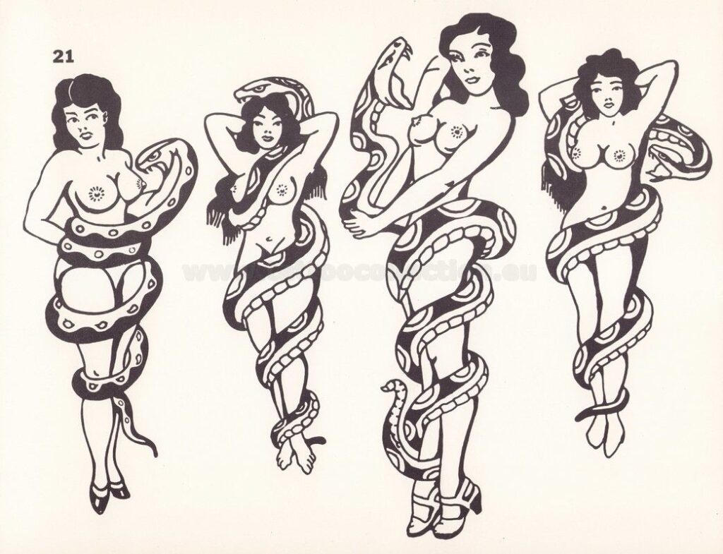 Pin Up Girl Tattoos 147