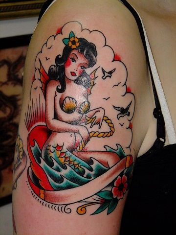 Pin Up Girl Tattoos 157