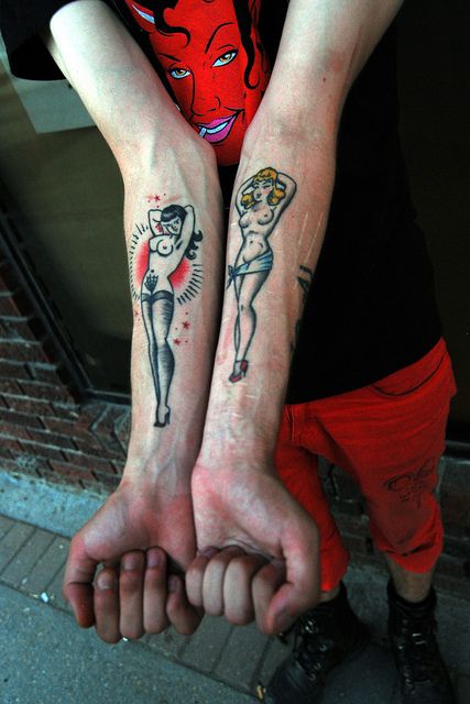Pin Up Girl Tattoos 165