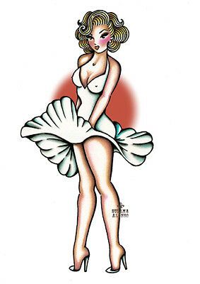 Pin Up Girl Tattoos 167