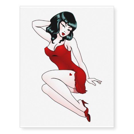 Pin Up Girl Tattoos 178