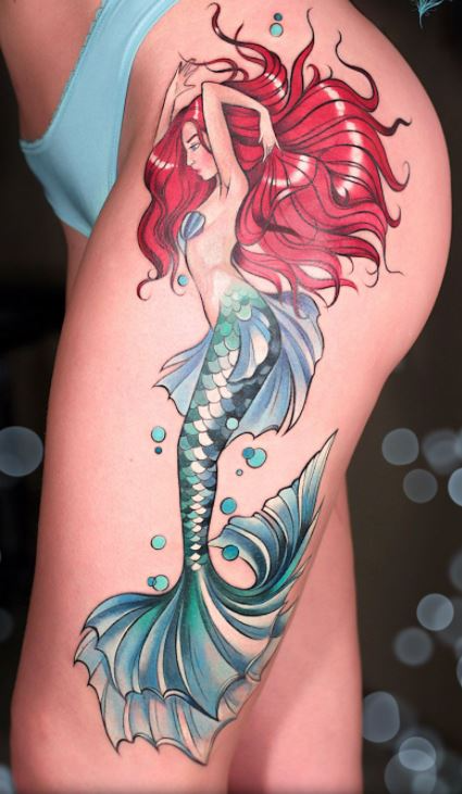 Pin Up Girl Tattoos 18