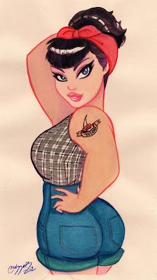 Pin Up Girl Tattoos 181