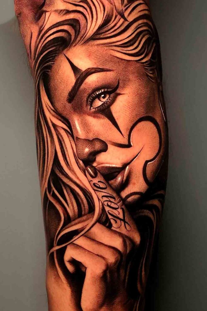 Pin Up Girl Tattoos 19