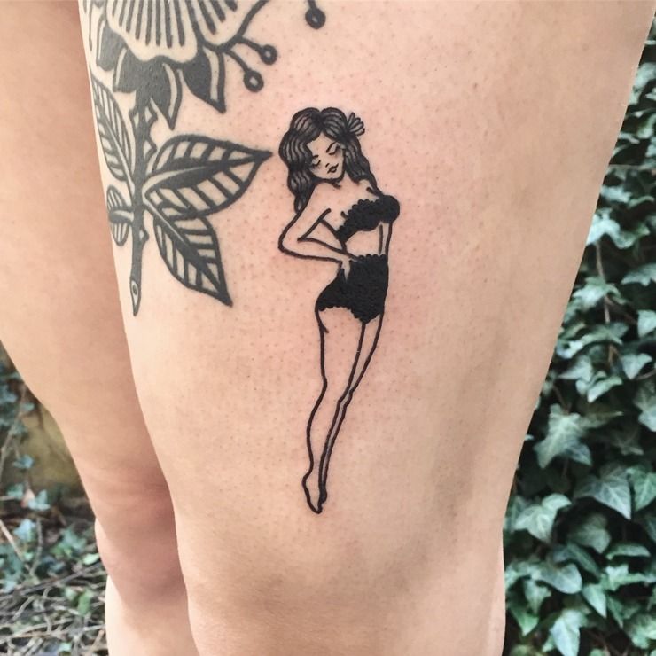 Pin Up Girl Tattoos 26