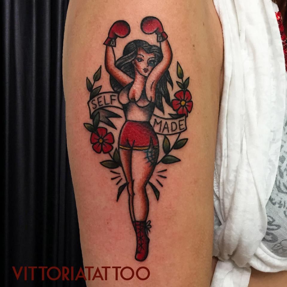 Pin Up Girl Tattoos 32