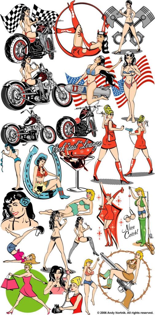 Pin Up Girl Tattoos 34