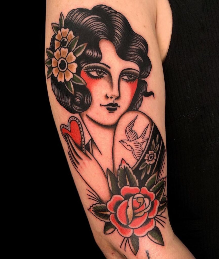 Pin Up Girl Tattoos 36
