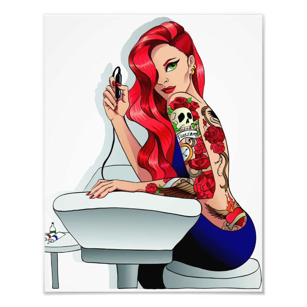 Pin Up Girl Tattoos 38