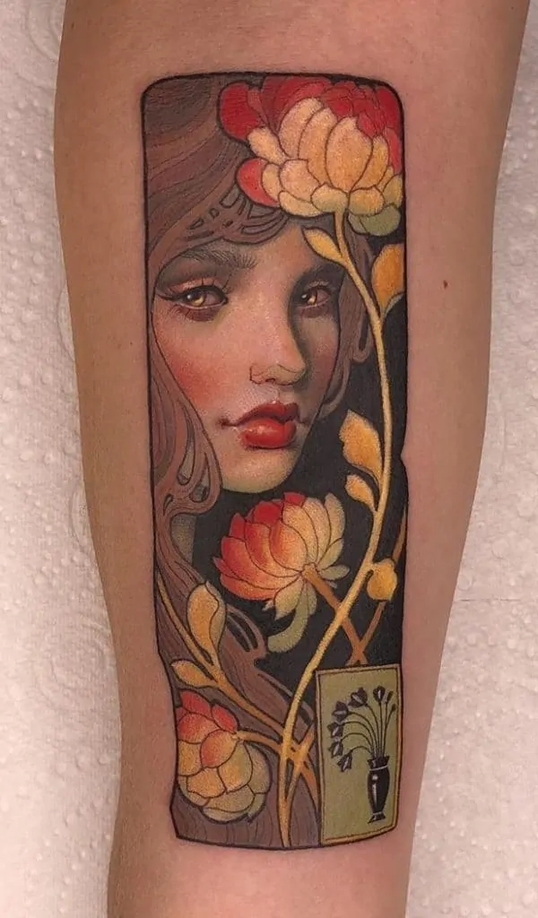 Pin Up Girl Tattoos 4