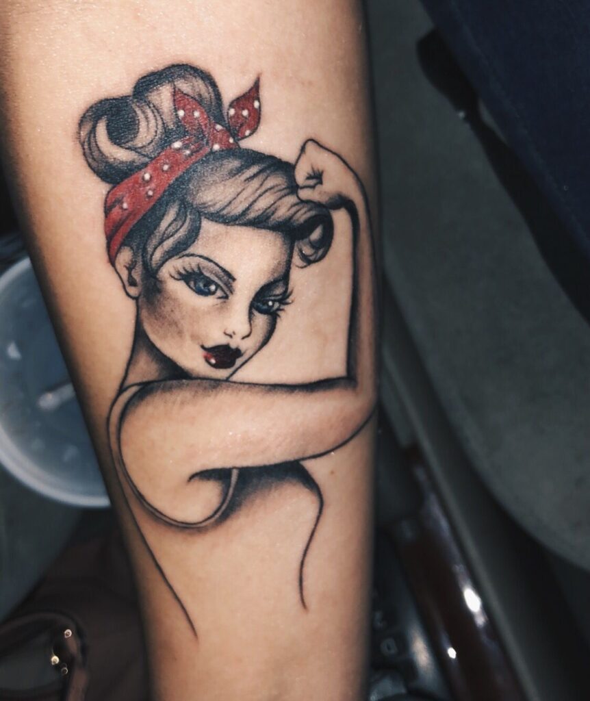 Pin Up Girl Tattoos 44