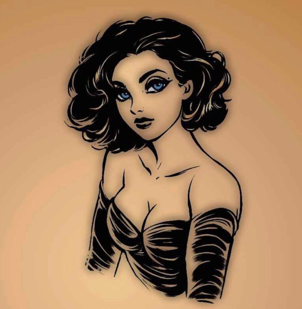 Pin Up Girl Tattoos 51