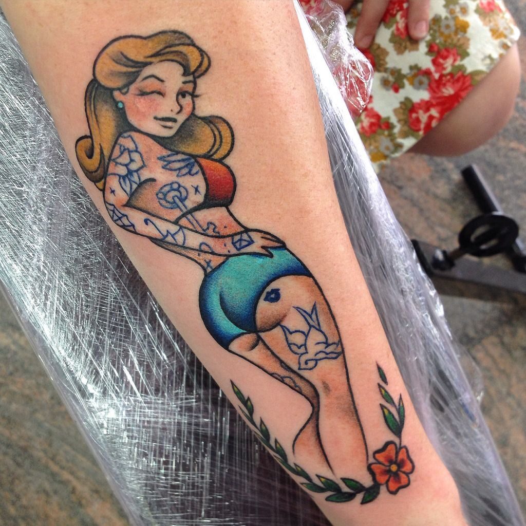 Pin Up Girl Tattoos 61