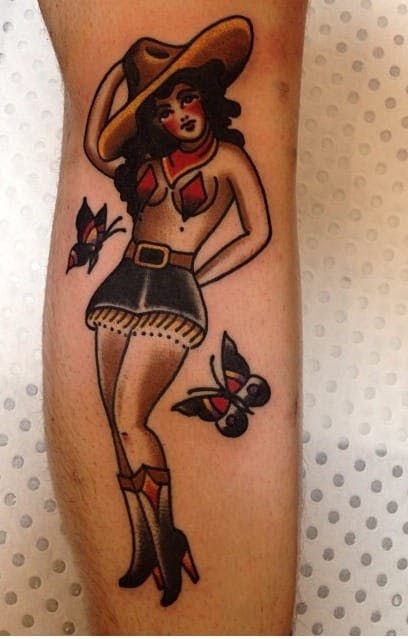 Pin Up Girl Tattoos 63