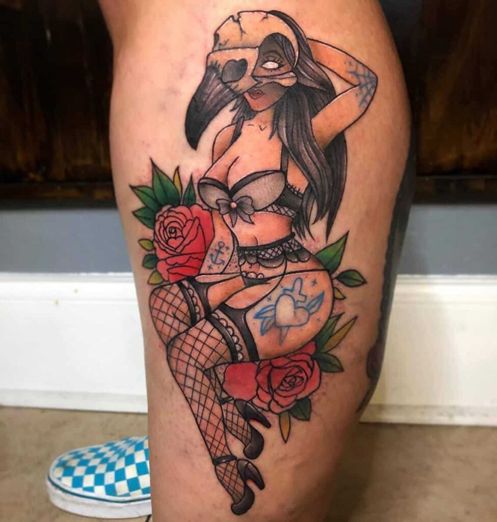 Pin Up Girl Tattoos 65