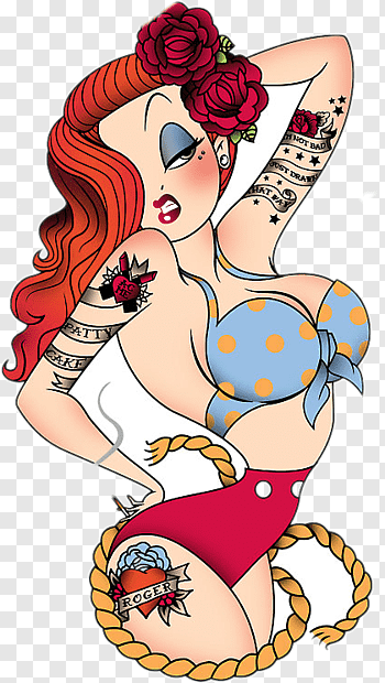 Pin Up Girl Tattoos 9