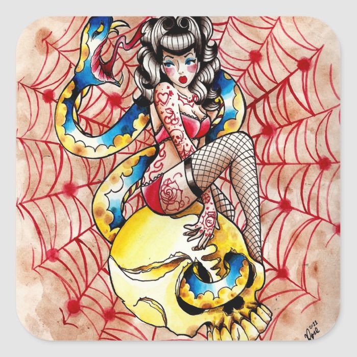 Pin Up Girl Tattoos 95