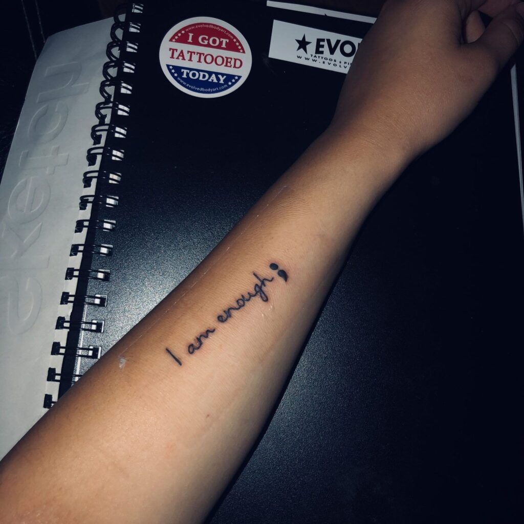 Suicide Awareness Tattoo 171