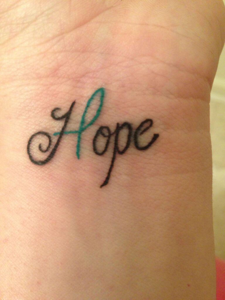 Suicide Awareness Tattoo 178