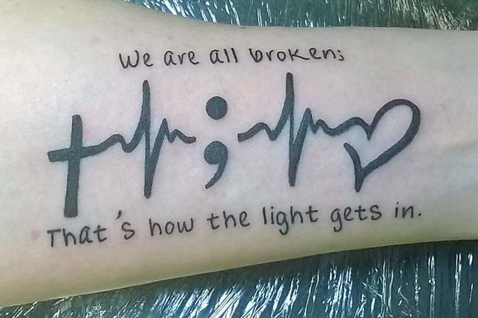 Suicide Awareness Tattoo 186