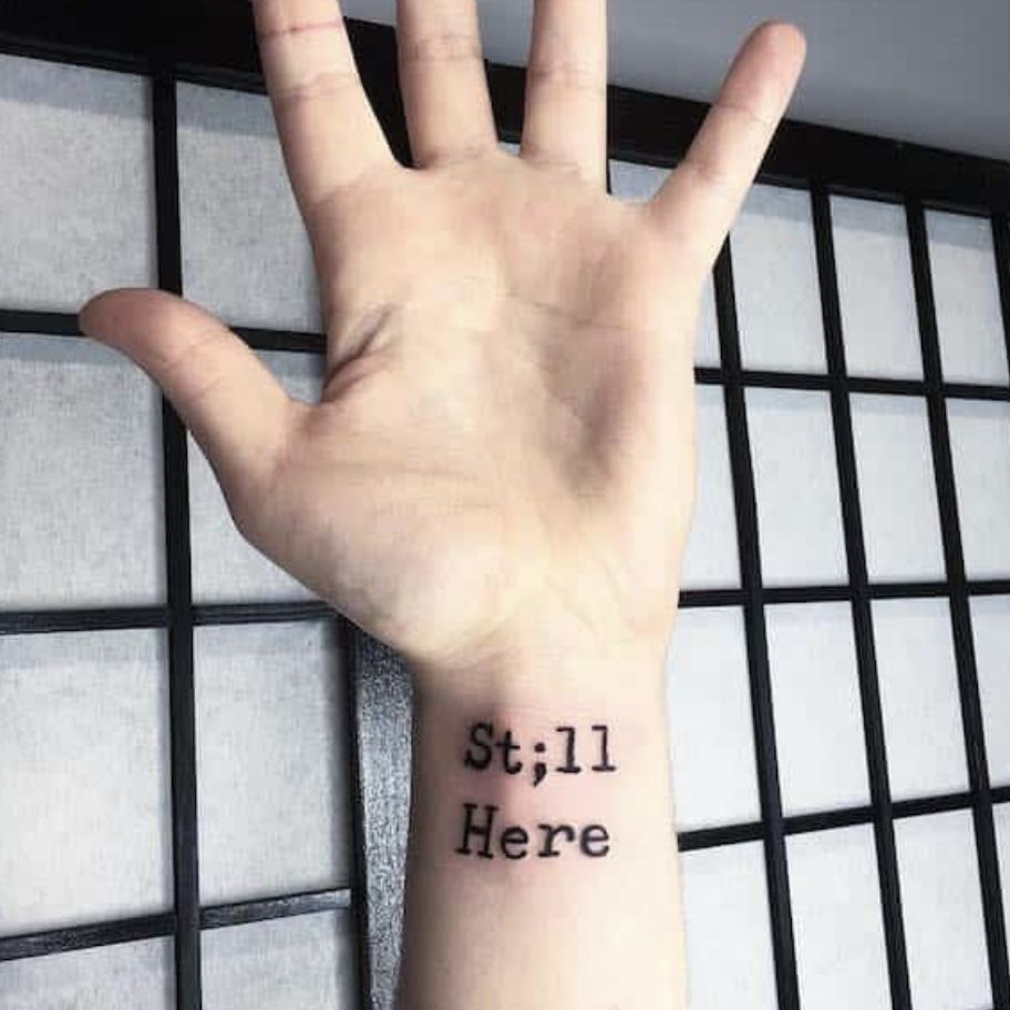 Suicide Awareness Tattoo 88