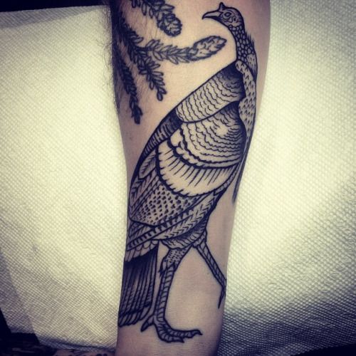 155+ Beautiful Turkey Tattoo Designs (2023) 702 Turkey Tattoo 49
