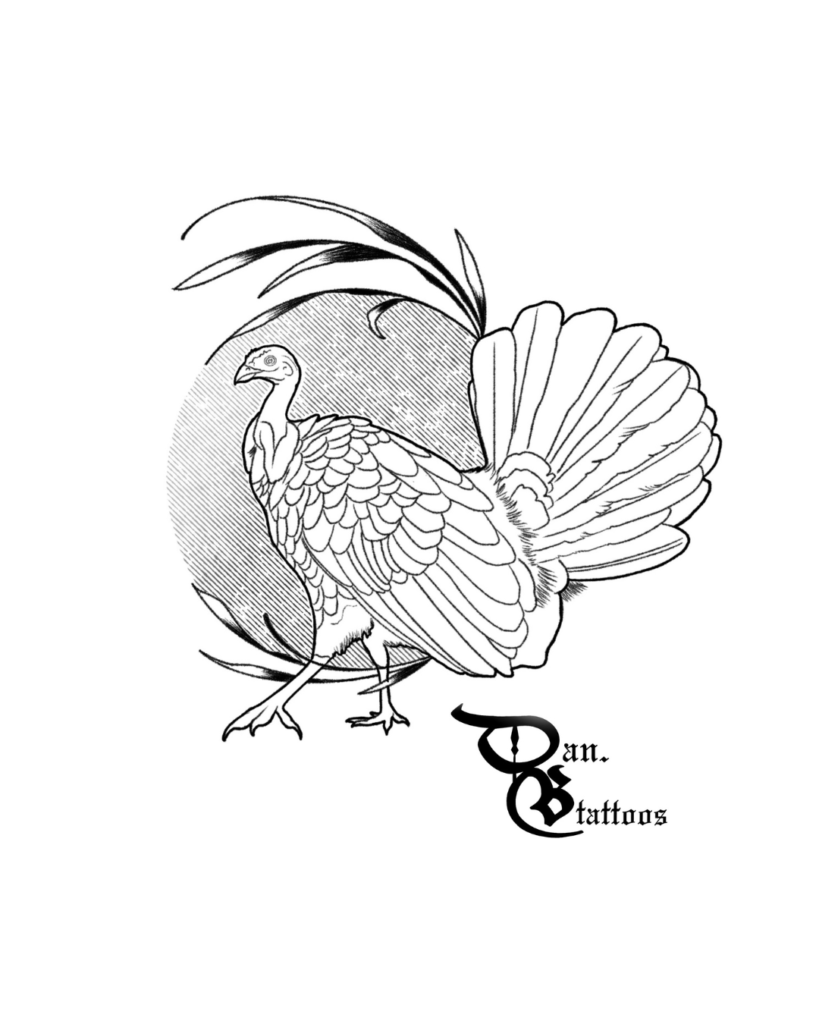 155+ Beautiful Turkey Tattoo Designs (2023) 653 Turkey Tattoo 8