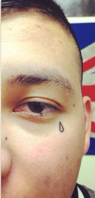 Toplist+ Meaningful Teardrop Tattoos (2023) 933 Teardrop Tattoo 71