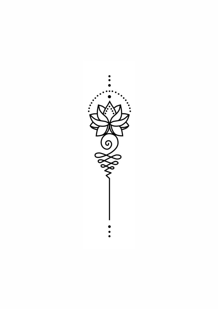 195+ Meaningful Unalome Tattoo Ideas (2023) 826 Unalome Tattoos 17