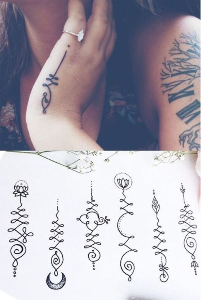 Unalome Tattoos 3
