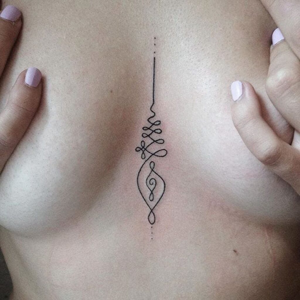 195+ Meaningful Unalome Tattoo Ideas (2023) 862 Unalome Tattoos 35