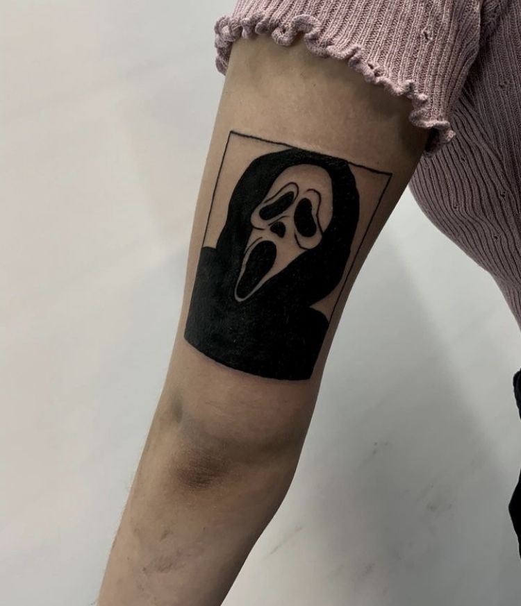 Ghostface Tattoos 1