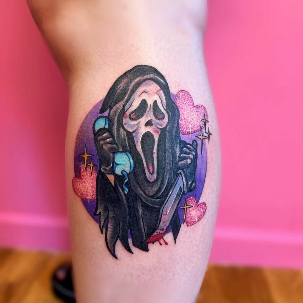 Ghostface Tattoos 107