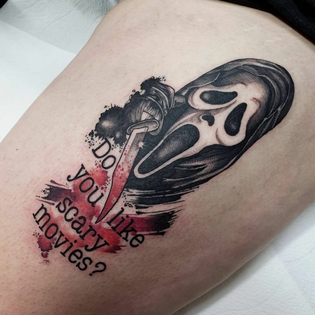 Ghostface Tattoos 108