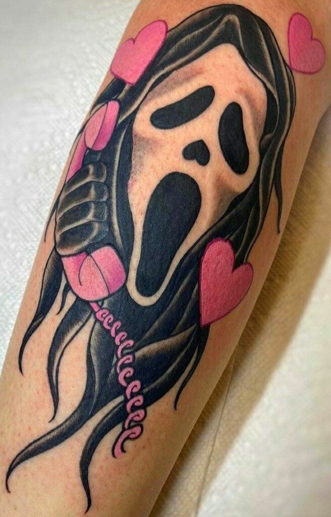 Ghostface Tattoos 114