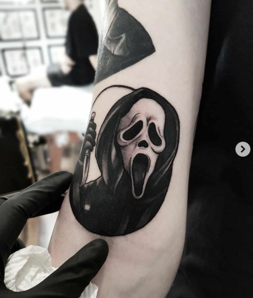 Ghostface Tattoos 124