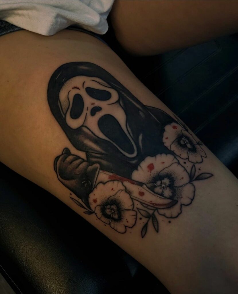Ghostface Tattoos 142