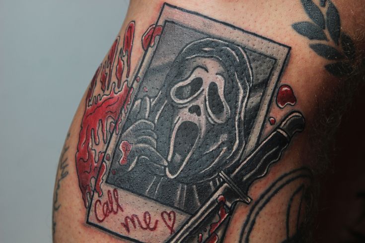 Ghostface Tattoos 162