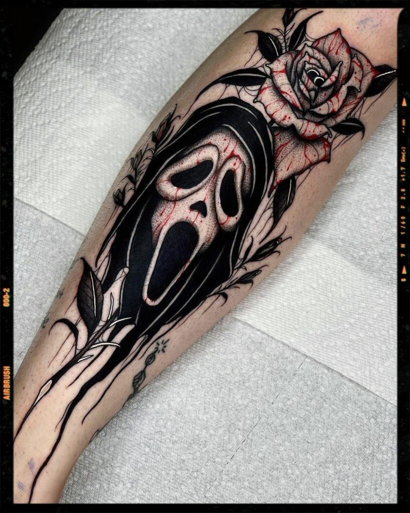 Ghostface Tattoos 24
