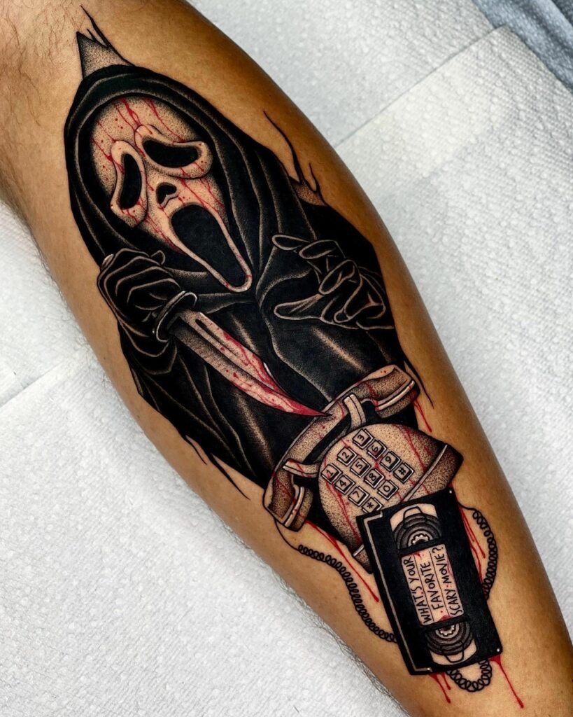 Ghostface Tattoos 27